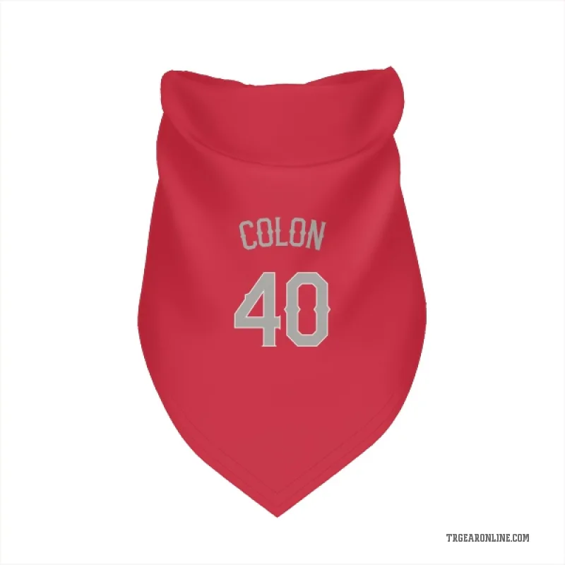 Bartolo Colon Red Texas Rangers Cat & Dog Pet Bandana
