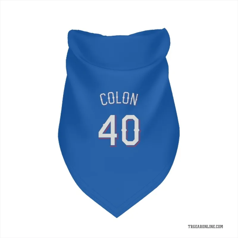 Bartolo Colon Royal Texas Rangers Cat & Dog Pet Bandana