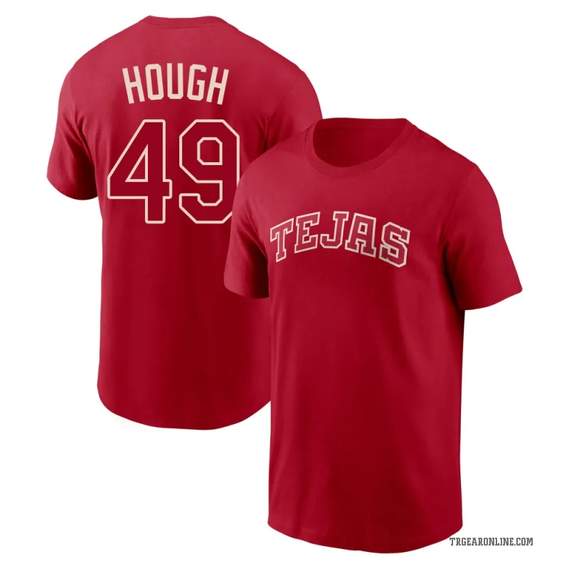 Charlie Hough Men's Red Texas Rangers 2026 City Connect T-Shirt