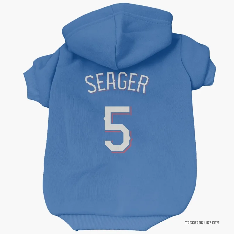 Corey Seager Royal Texas Rangers Cat & Dog Pet Hoodie