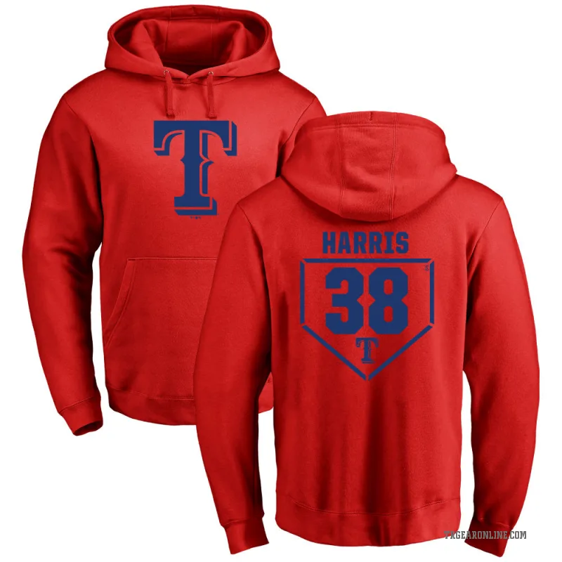 Dustin Harris Hoodie | Authentic Texas Rangers Dustin Harris Hoodies ...
