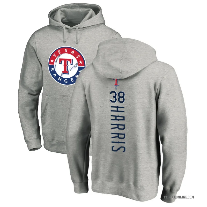 Dustin Harris Hoodie | Authentic Texas Rangers Dustin Harris Hoodies ...