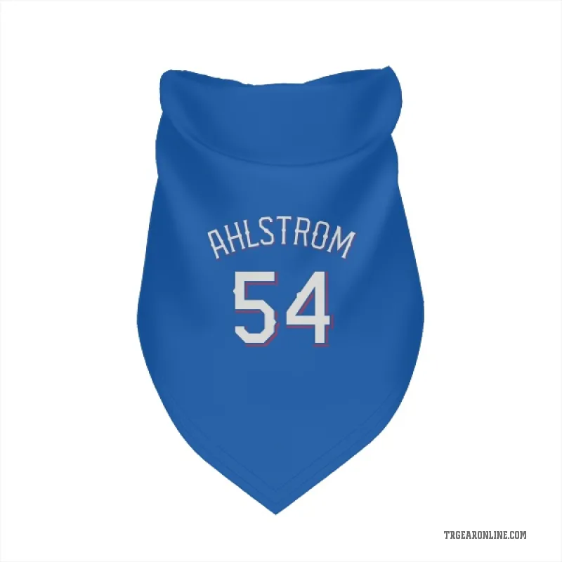 Robert Ahlstrom  Royal Texas Rangers  Cat & Dog Pet Bandana