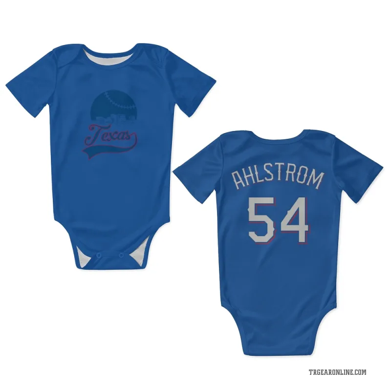 Robert Ahlstrom  Royal Texas Rangers  Newborn & Infant Bodysuit