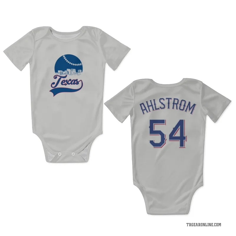 Robert Ahlstrom  White Texas Rangers  Newborn & Infant Bodysuit